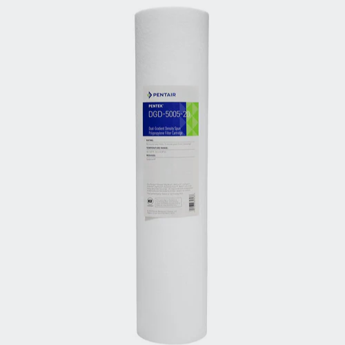 20″ Pentek DGD-5005-20 Dual Gradient Density Polypropylene Sediment 5 mic Filter
