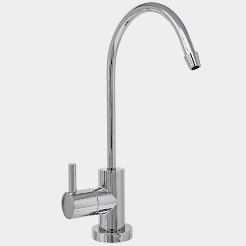 Chrome Economical Contemporary Style R.O Non Air Gap Faucet – Certified by NSF.