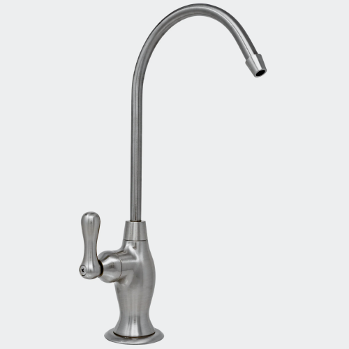 Designer Style Brushed Nickel R.O Non Air Gap Faucet – Certified by NSF.