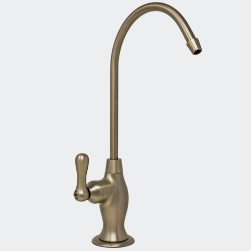 Designer Style Champagne Gold R.O Non Air Gap Faucet – Certified by NSF.
